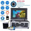 Kngiybo 7" DVR Fish Finder Underwater Fishing Camera Ice Fishing Camera Underwater Recorder 1000TVL W/30pcs Lights Ice Fishing Fish Finder for Ice/Sea/River/Boat Fishing(Size:15M) view 3