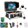 7" Fish Finder Underwater Fishing Camera Ice Fishing Camera Underwater W/12pcs Infrared Lights Ice Fishing Fish Finder for Ice/Sea/River/Boat Fishing with Depth and Temperature Display(Size:15M) view 1
