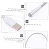 ANDRESLAD 4pcs USB Night Light for Keyboard Flexible Tube Design Eye-Caring Led for Office Home and Travel USB Powered Brightness Lighting view 3