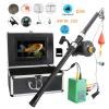 Kngiybo 7" DVR Fish Finder Underwater Fishing Camera Ice Fishing Camera Underwater Recorder 1080P Ice Fishing Fish Finder for Ice/Sea/River/Boat Fishing(Size:15) view 2