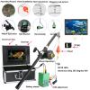 Kngiybo 7" DVR Fish Finder Underwater Fishing Camera Ice Fishing Camera Underwater Recorder 1080P Ice Fishing Fish Finder for Ice/Sea/River/Boat Fishing(Size:15) view 3