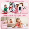 MINIBEAR Kids Camera Instant Print Camera for Kids Digital Camera Toddler Toys Christmas Birthday Gifts for 3 4 5 6 7 8 9 10 Year Old Girls Boys, Pink view 3