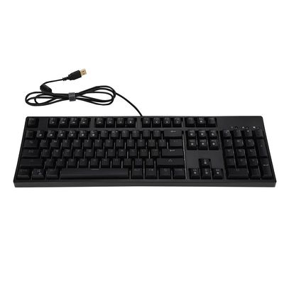 FUZHUI M 8 104 Key Mechanical Keyboard, Wired Computer Keyboard with Retro Rainbow Backlight, Ergonomic Design for Gaming and Office, ABS Material, Non Slip Pad and Wrapped Support Fr