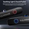 FULMINARE Bluetooth Speaker with 26W HD Sound, Portable Speaker Up to 30H Playtime, AUX&TF-Card&USB Input, LED Lights, Speakers Bluetooth 5.3 Wireless for Home/Party/Outdoor, (Black) view 3