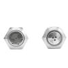 ZUC 16mm/19m/22mm LED Buzzer Metal Pulse Band Red LED Intermittent Flashing Continuous Sound Production Lamp Connection Metal Alarm(16mm Discontinuity,3-6V) view 2