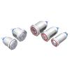 ZUC 16mm/19m/22mm LED Buzzer Metal Pulse Band Red LED Intermittent Flashing Continuous Sound Production Lamp Connection Metal Alarm(16mm Discontinuity,3-6V) view 3