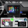 10.1 Inch IPS Touchscreen Android 13 Car Stereo for Ford Mustang 2010-2014 with Wireless CarPlay & Android Auto 2+32GB Car Radio, Support GPS, WiFi 6, Bluetooth,5.4, FM Radio, Backup Camera, Dual USB view 2