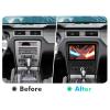 10.1 Inch IPS Touchscreen Android 13 Car Stereo for Ford Mustang 2010-2014 with Wireless CarPlay & Android Auto 2+32GB Car Radio, Support GPS, WiFi 6, Bluetooth,5.4, FM Radio, Backup Camera, Dual USB view 3