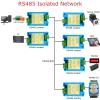 EMCONRTOL RS485 Bus 3KV Isolation Protector HUB Router Repeater 485 Signal Regenerator Booster Amplifier for PLC IO HMI TP Relay Morot view 2