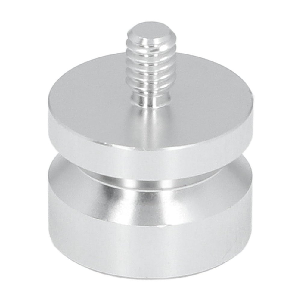 AD E01 Prism Pole Mount Attachment to 11/4in20 Connector 18.5mm Long Aluminum Compact Portable for RTK Tripod Total Station Base
