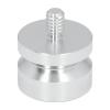 AD E01 Prism Pole Mount Attachment to 11/4in20 Connector 18.5mm Long Aluminum Compact Portable for RTK Tripod Total Station Base view 1
