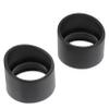 DOITOOL 2pcs Microscope Eyepiece Guards Rubber Eye Shields Diameter Eye Guards Cups Stereoscopic Microscope Accessory view 1