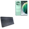 BoxWave Keyboard Compatible with Tecno Camon 30S - SlimKeys Bluetooth Keyboard, Portable Thin with Chiclet-Style Keys - Jet Black view 1