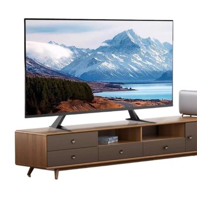WXLYJXUE TV Display Stand Tabletop TV Stand Base with Tilt Universal TV Base with Height Adjustment Fits Most 27 to 65 Inch Flat Screen TVs TV Stand for Bedroom Living Room
