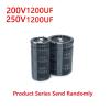 2Pcs 1200uF 200V 1200uF 250V 200v1200uf 250V1200UF 22x50 25x50 30X30/35/40/50 35X30/35/45/50 Snap-in PSU Capacitor(250V1200uF 35x30) view 2