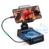 Father's Day Gifts for Dad, Birthday Gifts for Men Women, Cell Phone Stand with Bluetooth Speaker with 5000mAh Charger, HD Surround Sound for Desk view 1