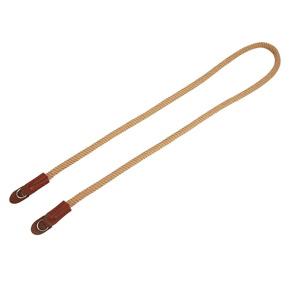 Pongnas Camera Strap, Cotton with Lightweight Camera Sling Camera Shoulder Strap for Camera (Brown)