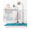 QICBYING Floor Stand, Tripod Stand, 360 Rotating Height Adjustable Floor Tablet Tripod Stand for Phone/Tablet Holder 3.5-10.5 Inch(Mobile Phone Holder) view 4