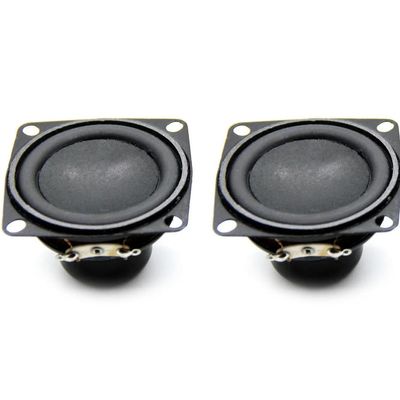 for 2PCS Audio Speaker 4 10W 53mm 2 Inch Bass Multimedia Speaker Loudspeaker DIY Sound Speaker for Home Theater