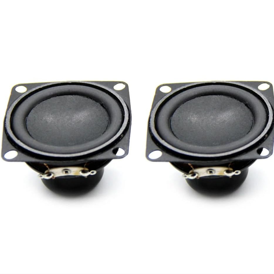 for 2PCS Audio Speaker 4 10W 53mm 2 Inch Bass Multimedia Speaker Loudspeaker DIY Sound Speaker for Home Theater
