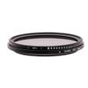 37/40.5/43/46/49/52/55/58/62/67/72/77/82/95mm Variable ND Filter ND2-ND400 ND Lens Filter for Camera Lens Adjustable Neutral Density Filter ND2-ND400 Water and Scratch Resistant ND Filter (58mm) view 1