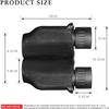 YANYO Portable Monocular Spotting Scope Telescope,10x25 Mini Binoculars for Adults and Kids, Compact Folding Binoculars with Low Light Waterproof Binocular for Bird Watching view 4