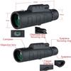 DONGDAWAN Portable Monocular 50X Optical Glass Phone Lens Zoom Telescope Telephoto Mobile Phone Lens Camera Lens for Smartphones with Clip + Tripod for Adult Bird Watching Outdoor Travel Sightseeing view 4