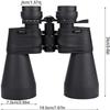 DONGDAWAN Portable Monocular Binoculars for Adults, 20-180X100 Bird Watching Binoculars Portable High-Definition High Times Binoculars Telescope for Traveling Sightseeing Concerts Black view 2