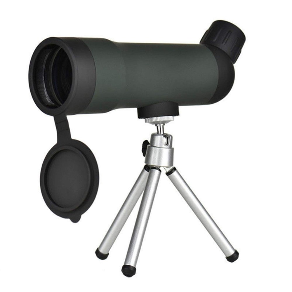 DONGDAWAN Portable Monocular Waterproof 20 X 50 Monocular Telescope Optic Lens Prism Spotting Scope with Retractable Tripod Stand for Camping for Adult Bird Watching Outdoor Travel