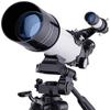 YANYO Portable Monocular Telescope for Kids&Beginners,70mm Astronomy Refractor Telescope with Adjustable Tripod,Travel Telescope with Carry Bag, Phone Adapter and Wireless Remote view 4