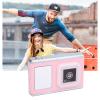 Digital Camera, HD 1080P Camera for Photography, 48MP CCD Video Camera, Front Rear Dual Cam, Selfie Mirror, LED Fill Light, 2.4in Screen Compact Camera for Teens Adults (Pink) view 2