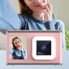 Digital Camera, HD 1080P Camera for Photography, 48MP CCD Video Camera, Front Rear Dual Cam, Selfie Mirror, LED Fill Light, 2.4in Screen Compact Camera for Teens Adults (Pink) view 3