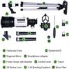 DONGDAWAN Portable Monocular Astronomical Telescope 20 Educational Science Refractor Monocular Space Telescope Refractor with Spotting Scope and Tripod for Kids Beginners and Astronomy view 4
