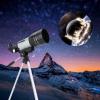 High Power Binoculars, Astronomical Telescope,Monocular Space Astronomical Telescope 150X/75X/22.5X/45X/50X/15X Magnification,3X Barlow Lens,1.5X Erecting Eyepiece,Adjustable Tripod for indoor/ou view 4