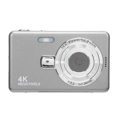 Q12 Digital Camera, 2.4inch 16X Digital Zoom Autofocus CCD Camera for Kids, Portable Pocket Camera with Lanyard, Compact Small Camera for Kids Boys Girls (32GB)