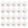 uxcell Telephone Modular Plug Male RJ11 Connectors, Copper Core 6P4C Clear 20pcs view 1