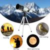 YANYO Portable Monocular Astronomic Telescope,150X Refraction Monocular Travel Observation Range Telescope with Portable Tripod Adjustable Lever for Adults and Children view 3