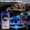 Wireless Bluetooth FM Transmitter Adapter Voice Notifications of Navigation PD Quick Charge view 3