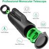 YANYO Portable Monocular monocular12x42 telescopes BAK4 Waterproof with Tripod, Used for Mobile Bird Watching, Hiking, Camping, Sightseeing for Adult Bird Watching Outdoor view 3
