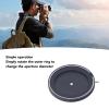 2 44mm Adjustable Iris Aperture, Aluminum Alloy Diaphragm, Lightweight Mechanical Iris for Cameras and Microscopes, Simple, Adjustable Hole Diameter to Meet Different L view 2