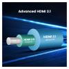 ACGTUY 8K HDMI Cable Compatible with The TV Box P;S/5 Ultra High Speed Certified 8K@60Hz HDMI 2.1 Cable 48Gbps EARC Dolby Vision HD(4K (Standard Speed),5M) view 3