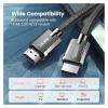 ACGTUY 8K HDMI Cable Compatible with The TV Box P;S/5 Ultra High Speed Certified 8K@60Hz HDMI 2.1 Cable 48Gbps EARC Dolby Vision HD(4K (Standard Speed),5M) view 4