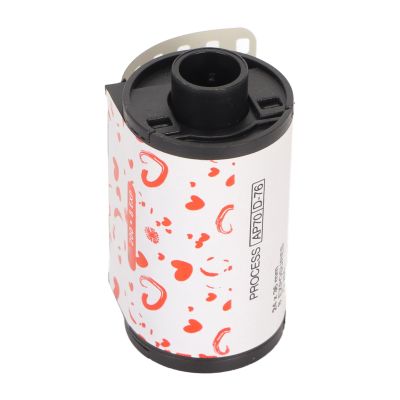 8 Sheet 35mm Black and White Film ISO 200 High Definition Wide Exposure Latitude Camera Film for 135 Camera Multifunctional Accessory for Home Use