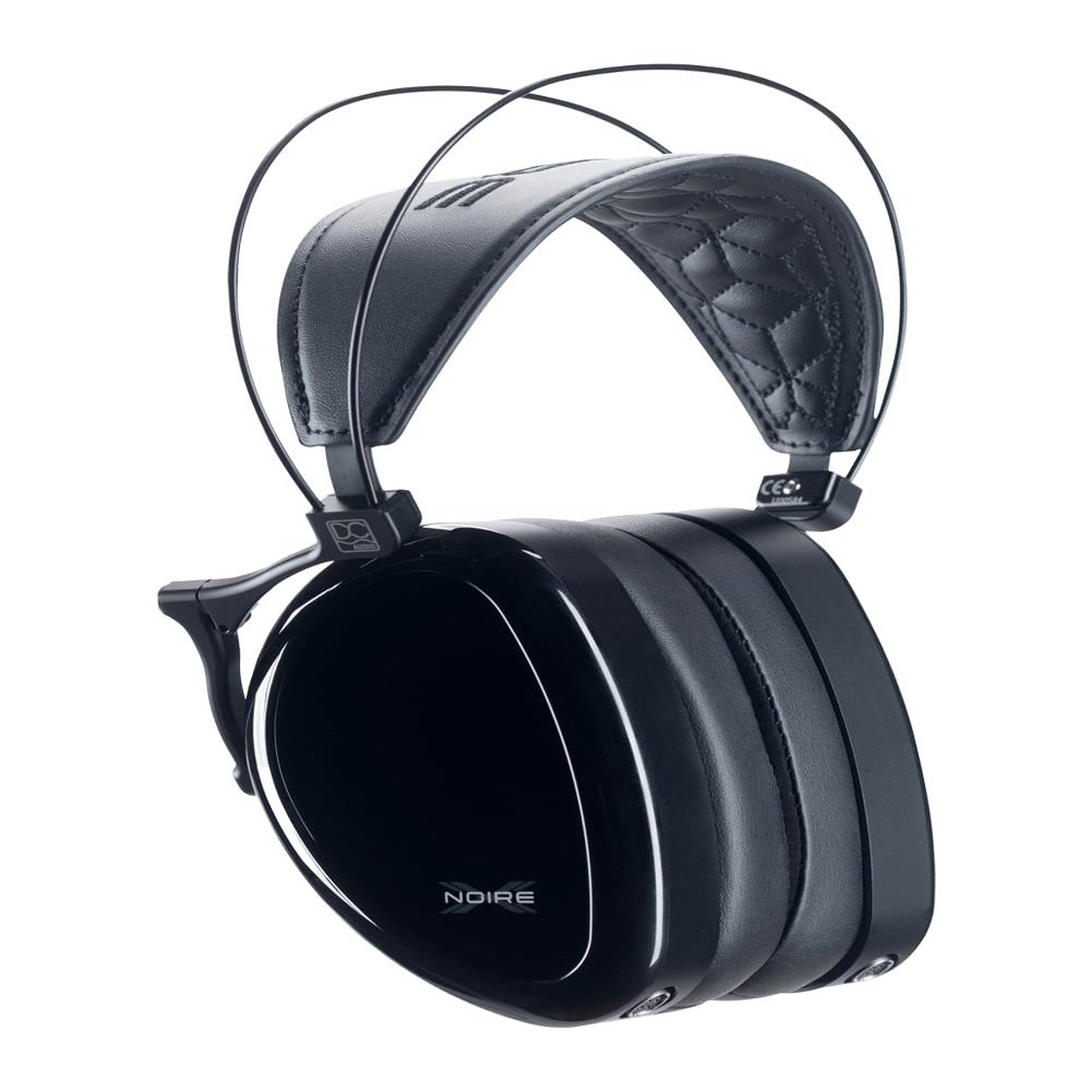 Dan Clark Audio Noire X Closed Back Planar Headphones 3.5mm 1/4 Inch 2m (Black)