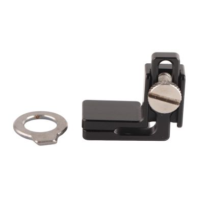 Bognajin Universal Aluminium Alloy Camera Cage Cable Clamp, Adjustable Width, Anti Shake Design, 1/4 Inch Screw Interface, Professional Photography Equipment Part for Stable Shooting