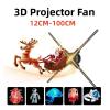 3D Hologram Fan Projector,Advertising Led Sign Holographic Lamp,hd Naked Eye Imaging,for Shop Display view 3