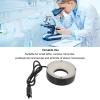 POENVFPO Microscope LED Circle Lamp, Aluminum Alloy Microscope Circle Light Microscope Camera LED Lamp for Camera Binocular Stereo Microscope 24V view 4