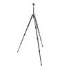 60kg Load Capacity, Hydraulic Ball Head Tripod with Carbon Fiber Legs, Photography Tripod for Camera, Quick Adjustment, Lightweight and view 2