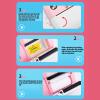 1080P 48MP Kids Instant Print Camera, Inkless Printing, Customize Fun Frames, Portable Travel Selfie Camera for Kids, Girls (Pink) view 3