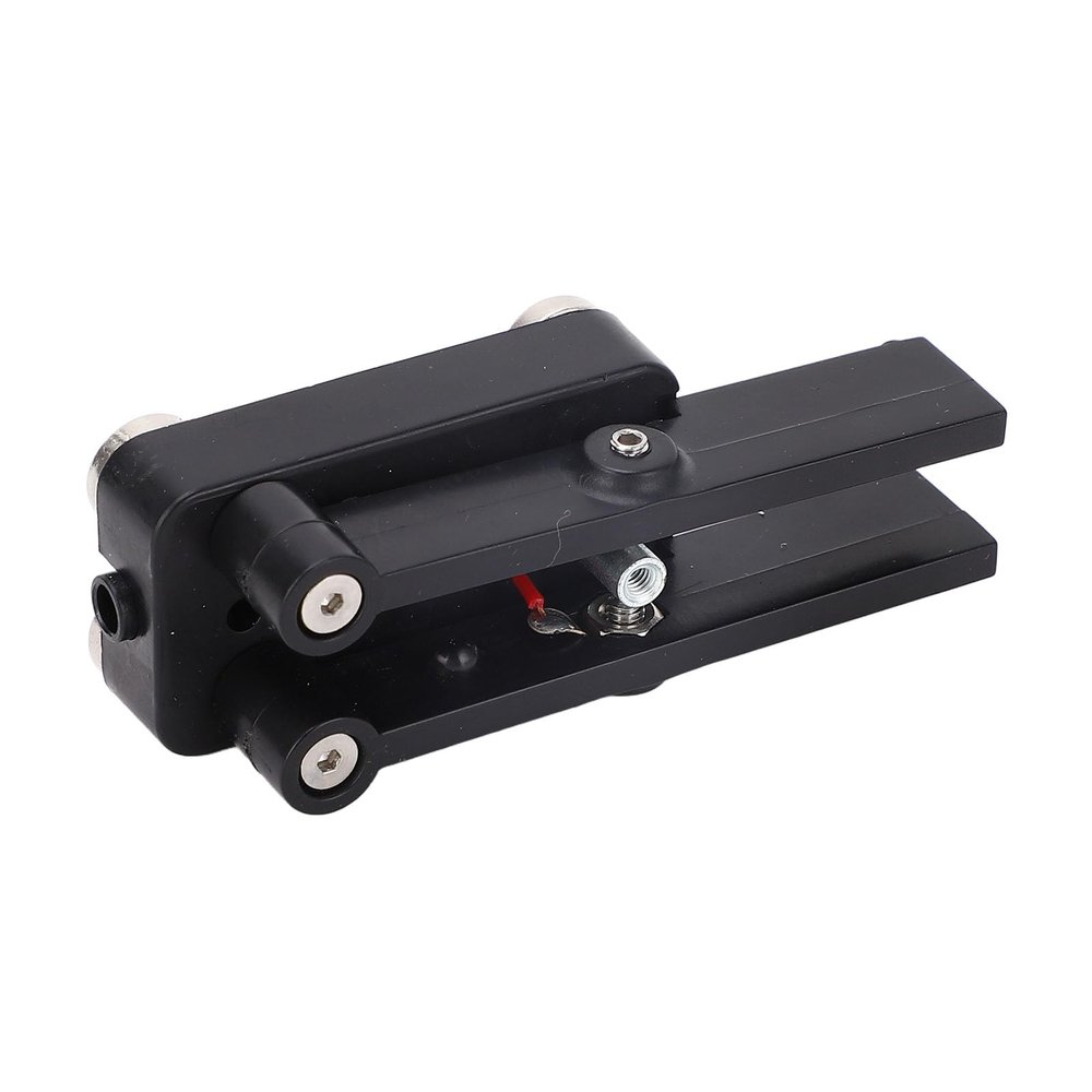 Double Paddle Morse Code Telegraph Key Magnetic Morse Code Key Morse Key Portable CW Keyer Paddle Design ABS Material for Camping Indoor